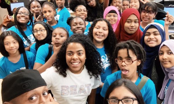 ADUM⁷ - Arabelle aka Airloom Beats - BEAT Global - The Young Women's Leadership School - Beatmakers workshop BEAT Explorers Jamaica Queens