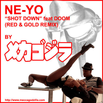 NE-YO Shot Down Red and Gold Remix featuring MF DOOM and MeccaGodZilla